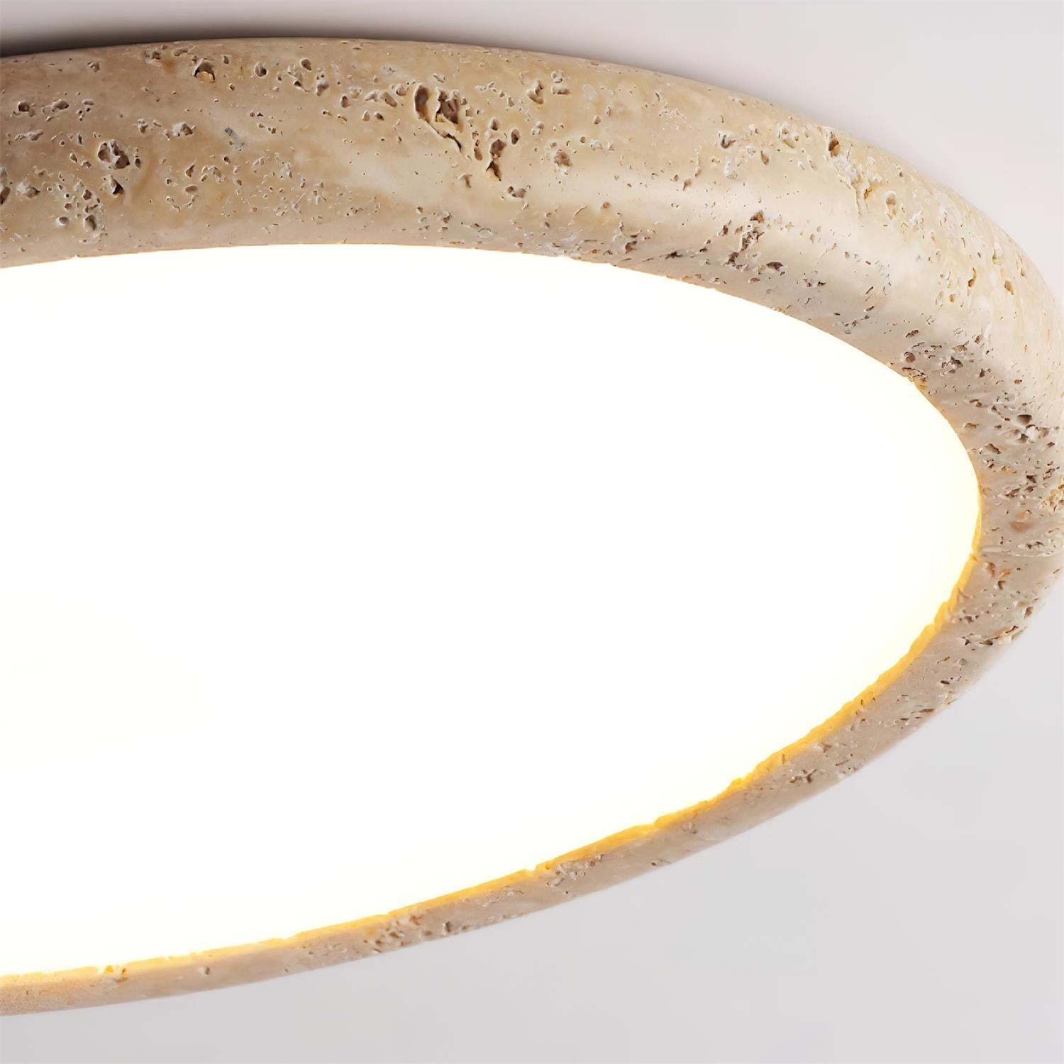 Lunaro Travertine Ceiling Light - Neutralighting