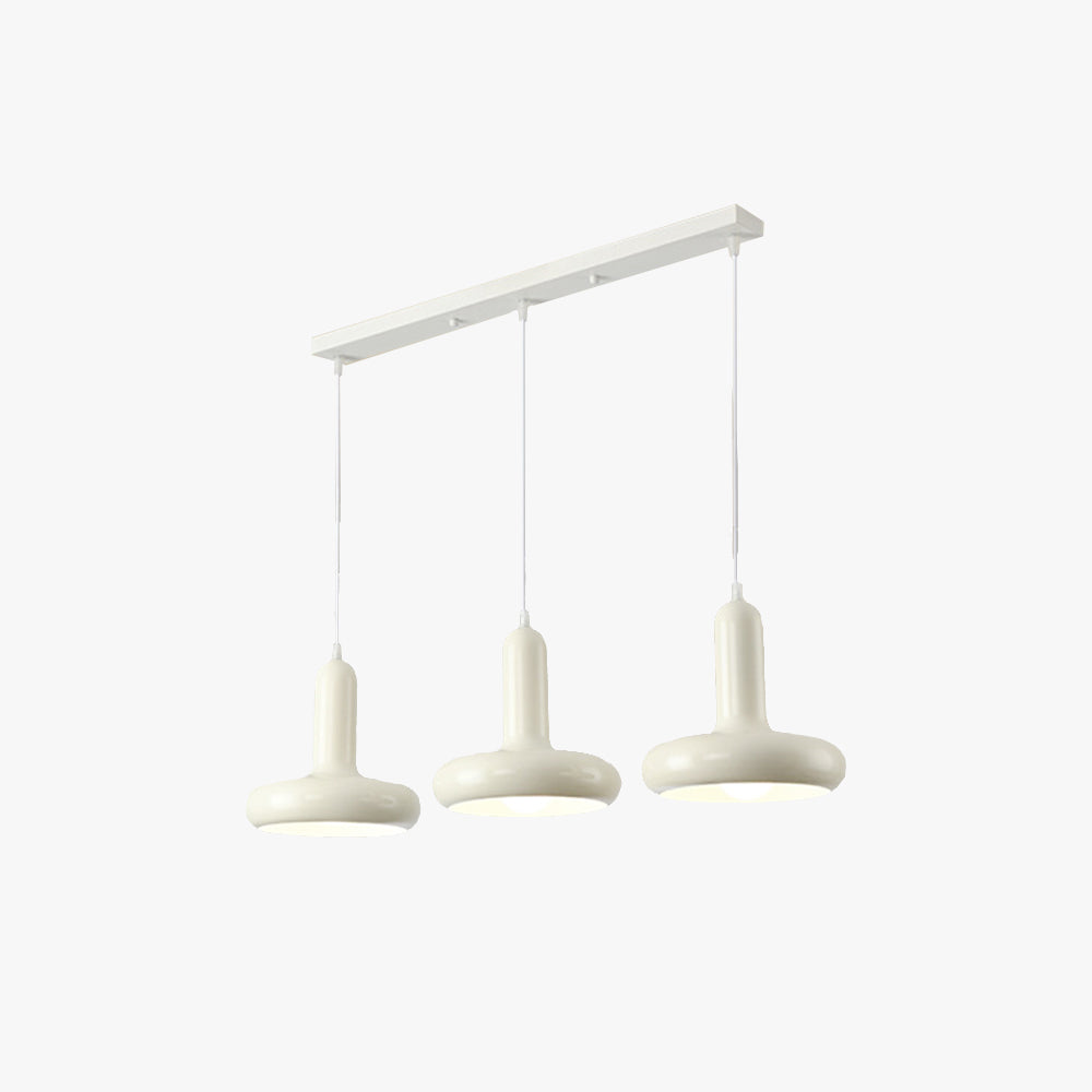 Arisha Modern Minimalist Cream Style Pendant Light White Bedroom - Neutralighting