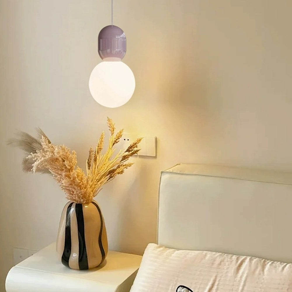 Valentina Modern Minimalist Glass/Metal Pendant Light Dining Room - Neutralighting