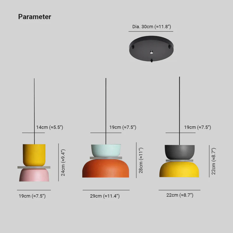 Jojo Pendant Light Contrast Color - Neutralighting