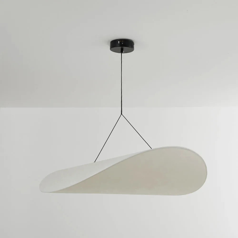 Ritta Vintage Art Deco Pendant Light Metal Silk White Living Room/Hall/Art Gallery - Neutralighting
