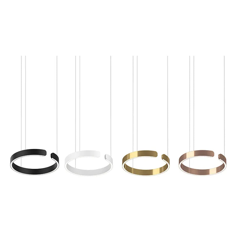 Arisha Luxury Minimalist LED Ring Pendant Light - Neutralighting