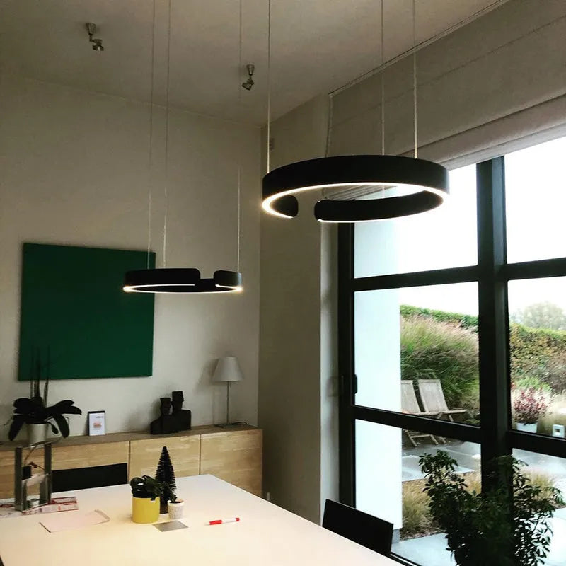 Arisha Luxury Minimalist LED Ring Pendant Light - Neutralighting
