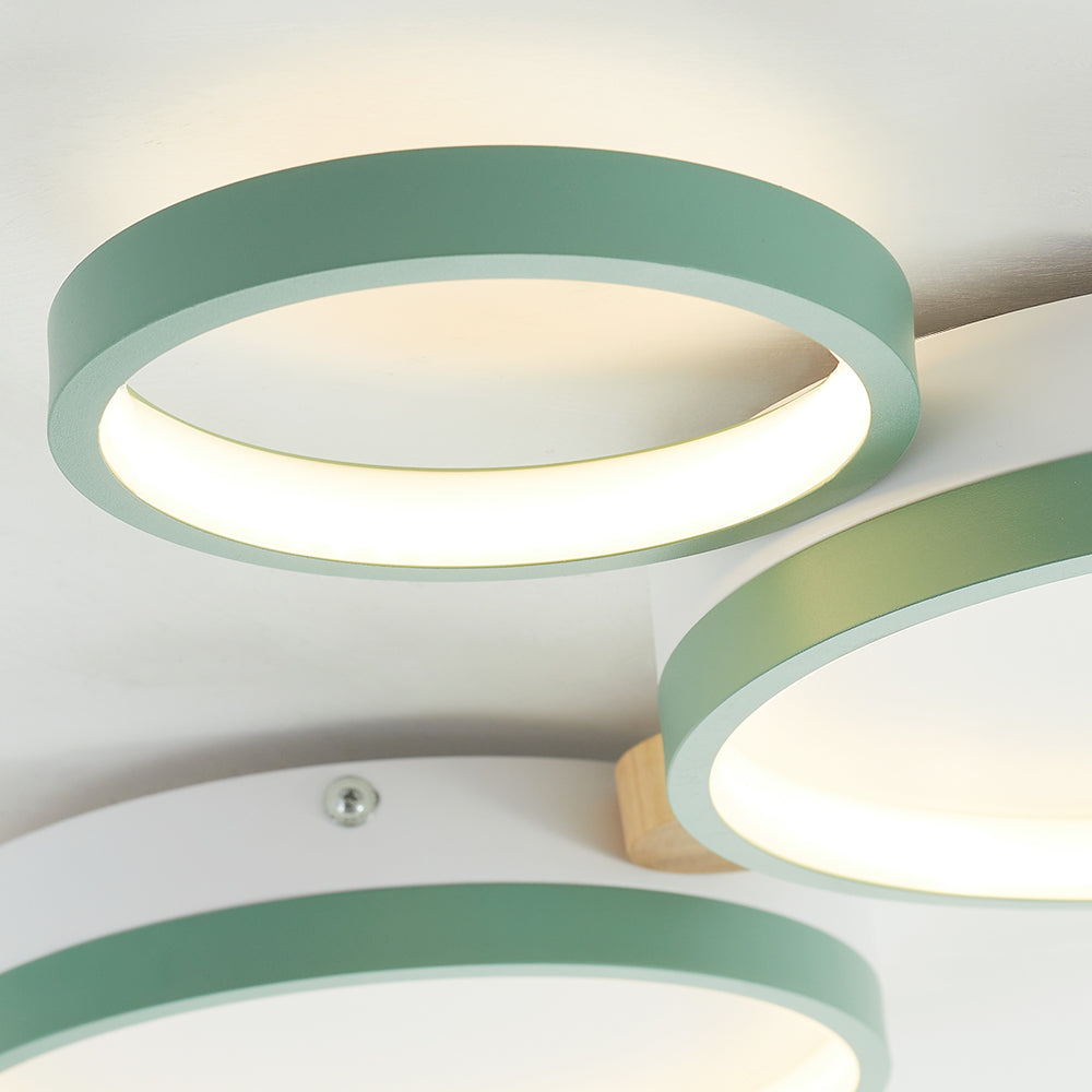 Arisha Round Flush Mount Ceiling Light 3 Colour 3/4/5/6/7 Heads - Neutralighting