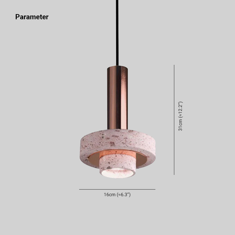 Arisha Modern LED Art Deco Colorful Pendant Light, Terrazzo - Neutralighting