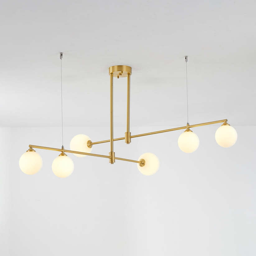 Valentina Modern Golden Bubble Copper Pendant Light - Neutralighting