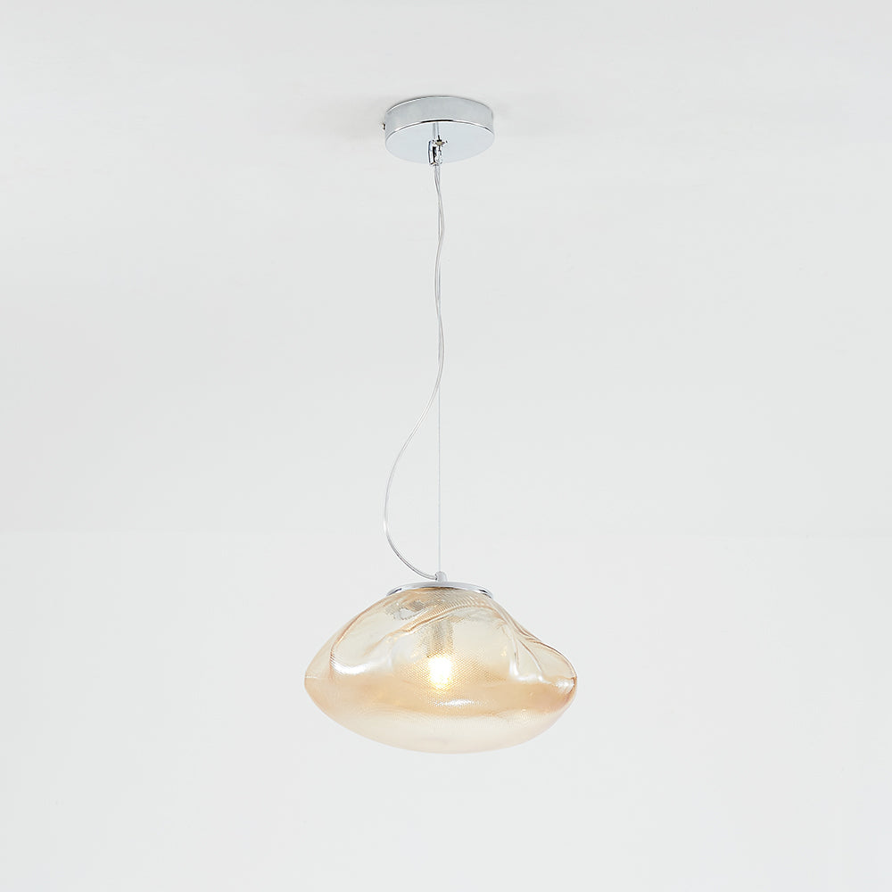 Avi Minimalist Spherical Glass Pendant Light, 3 Colour - Neutralighting