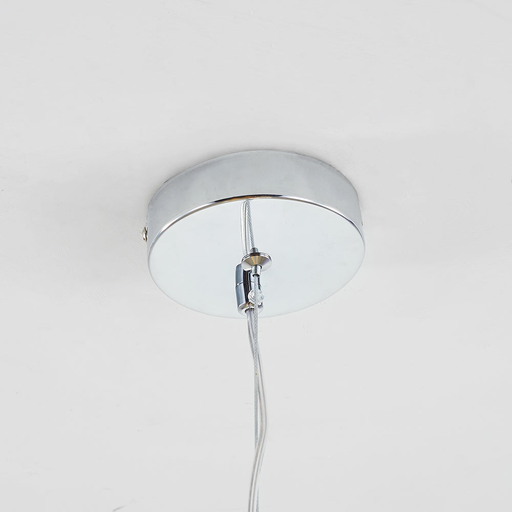 Avi Minimalist Spherical Glass Pendant Light, 3 Colour - Neutralighting