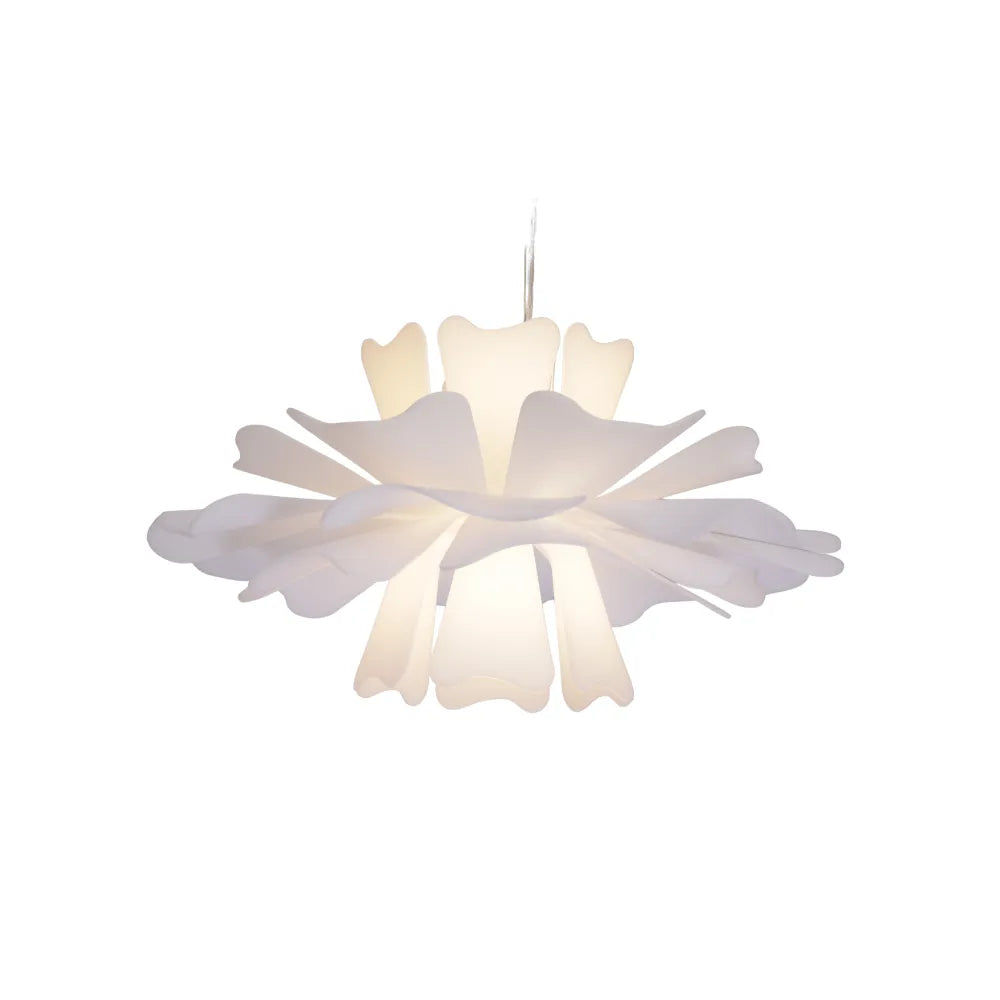 Niva Elegant Flower Pendant Light White - Neutralighting