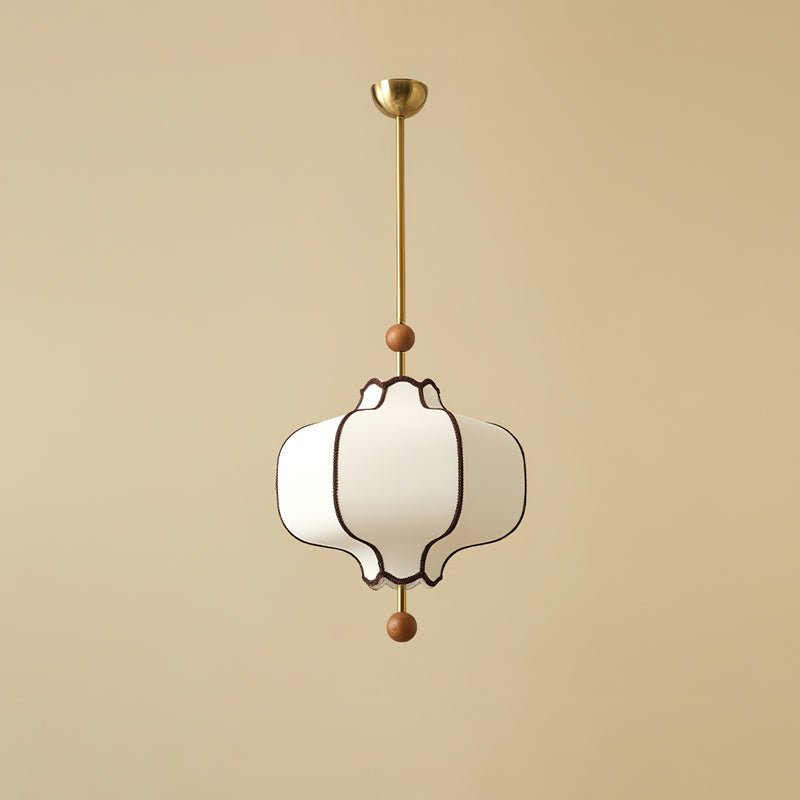 Aura Pendant Light Lantern Fabric - Neutralighting