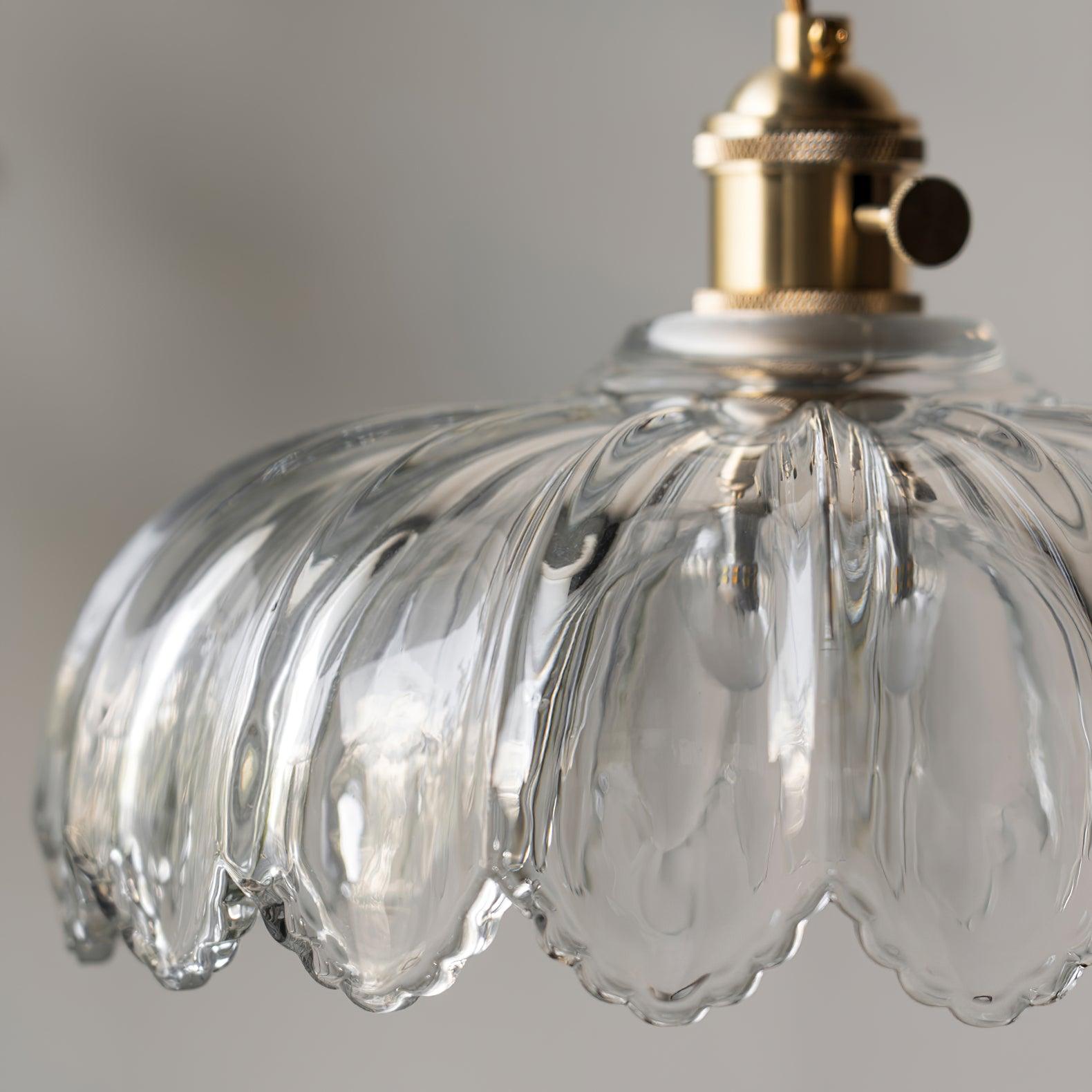 Limea Green Glass Flower Pendant Light - Neutralighting