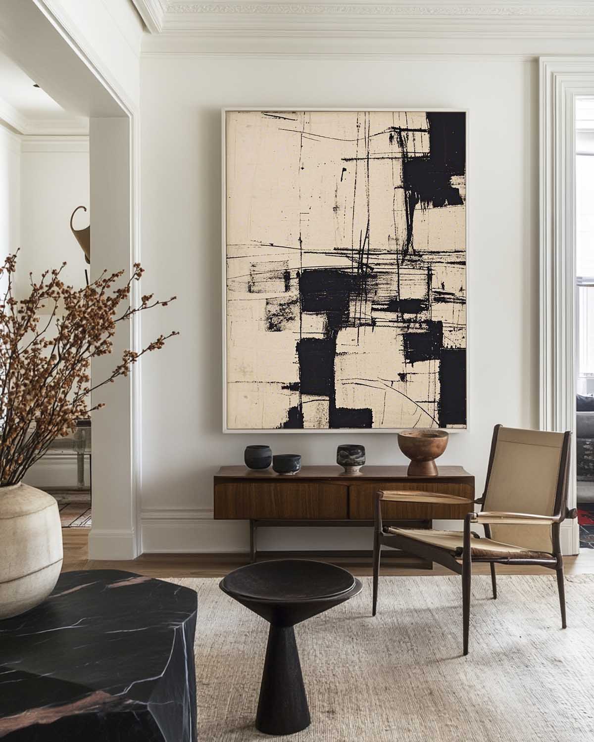 Modern Minimalist Painting ABAV569 - Neutralighting
