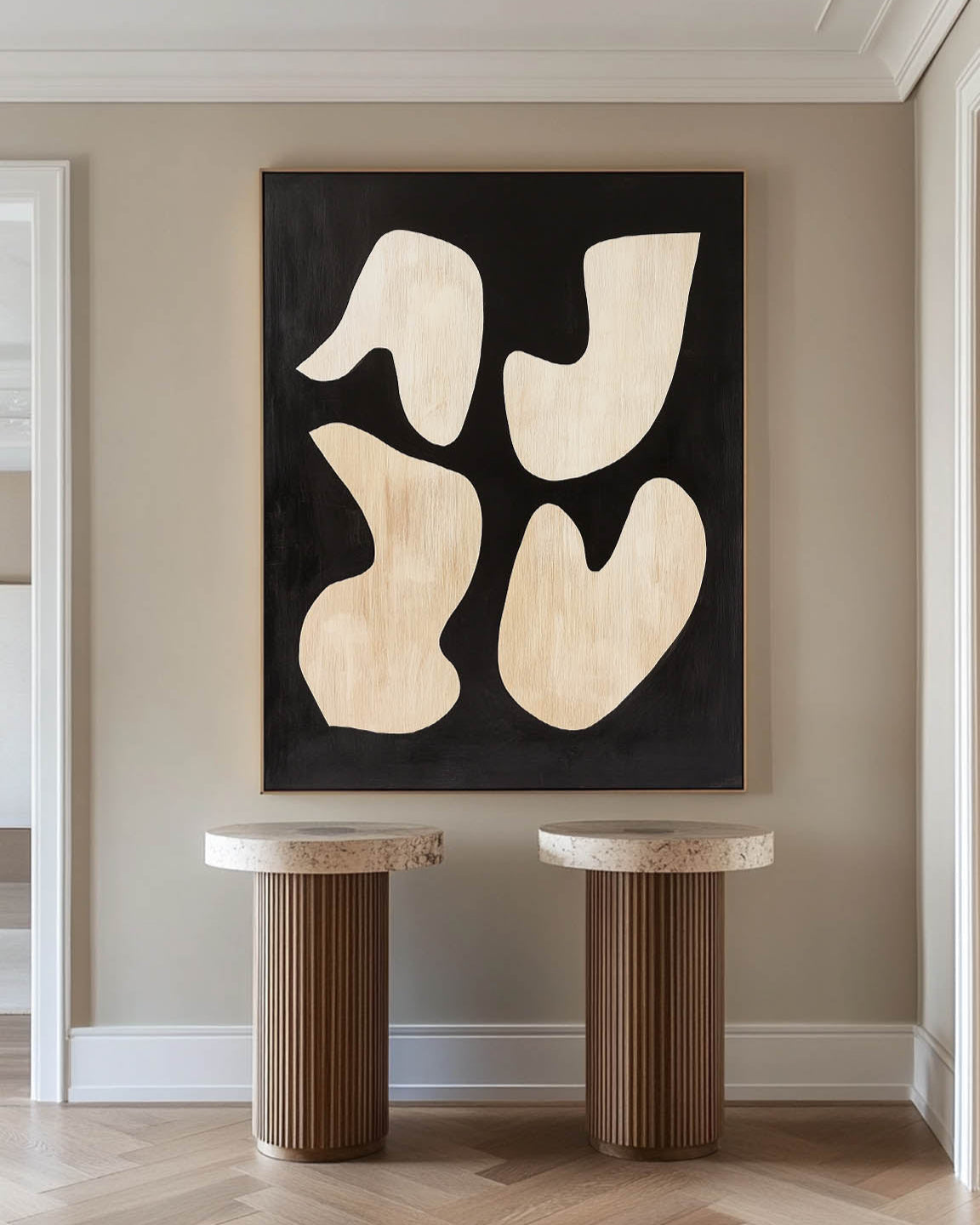 Modern Minimalist Painting ABAV555 - Neutralighting