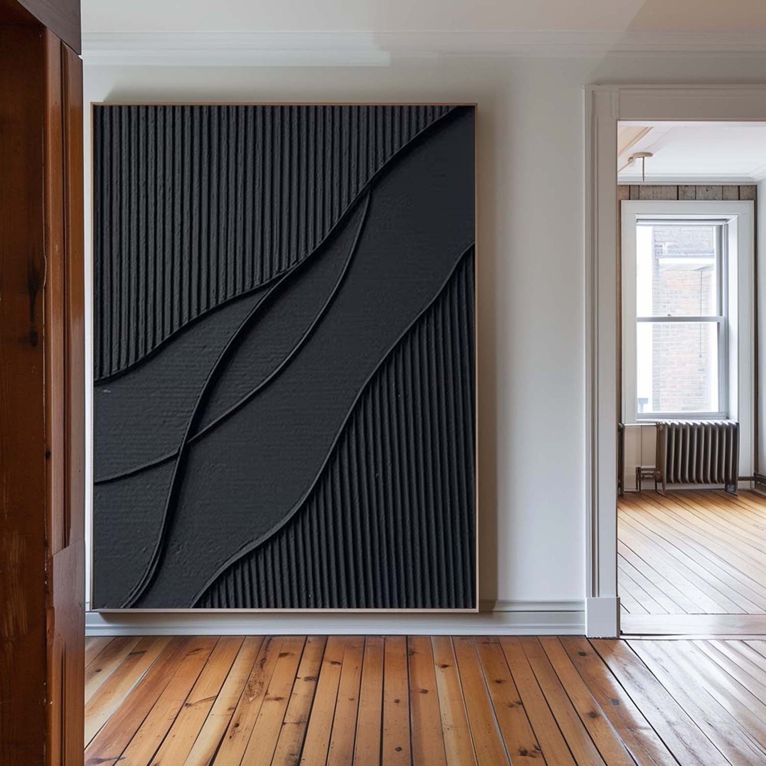 Minimalist Abstract Painting ABAV492 - Neutralighting