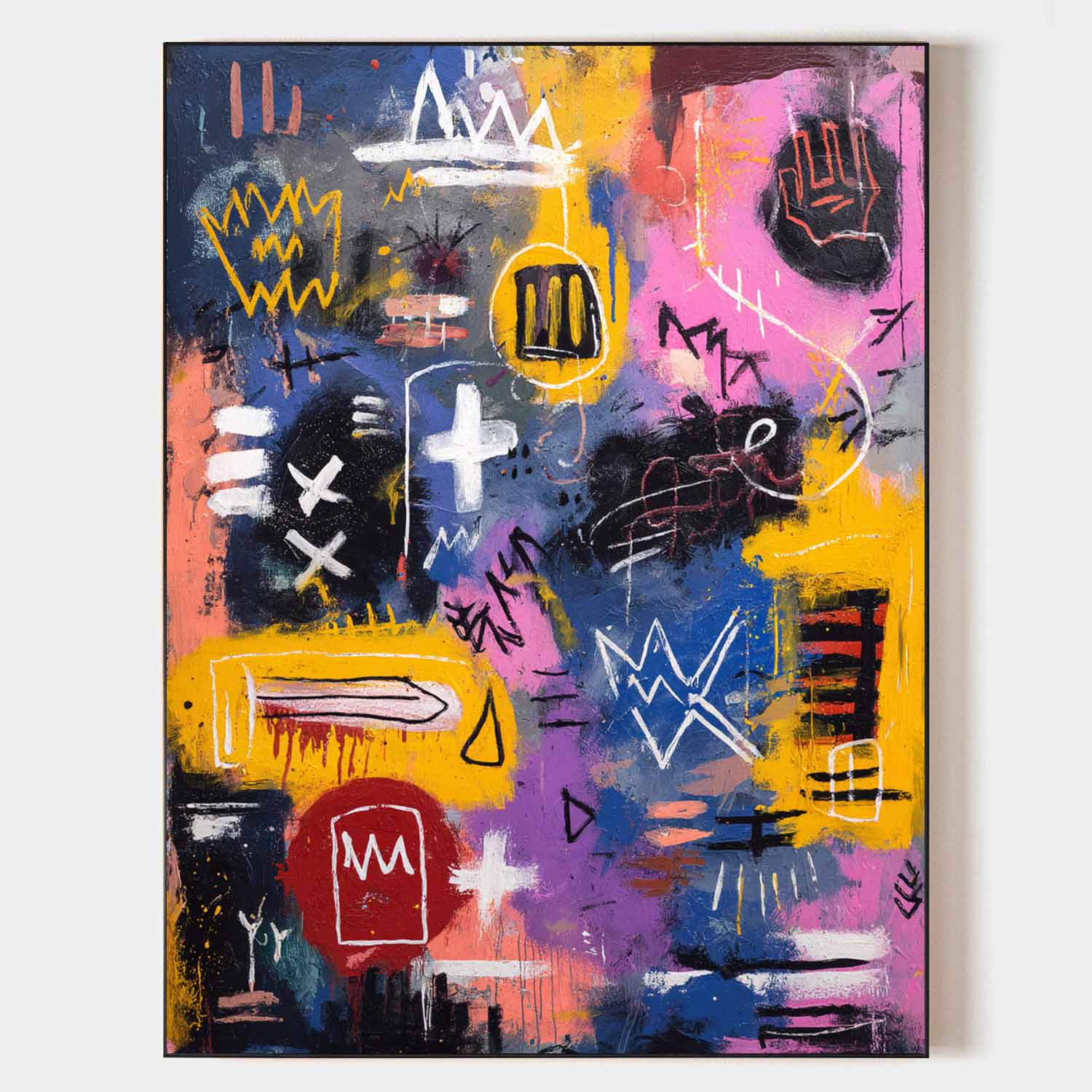Modern Graffiti Painting ABAV598 - Neutralighting