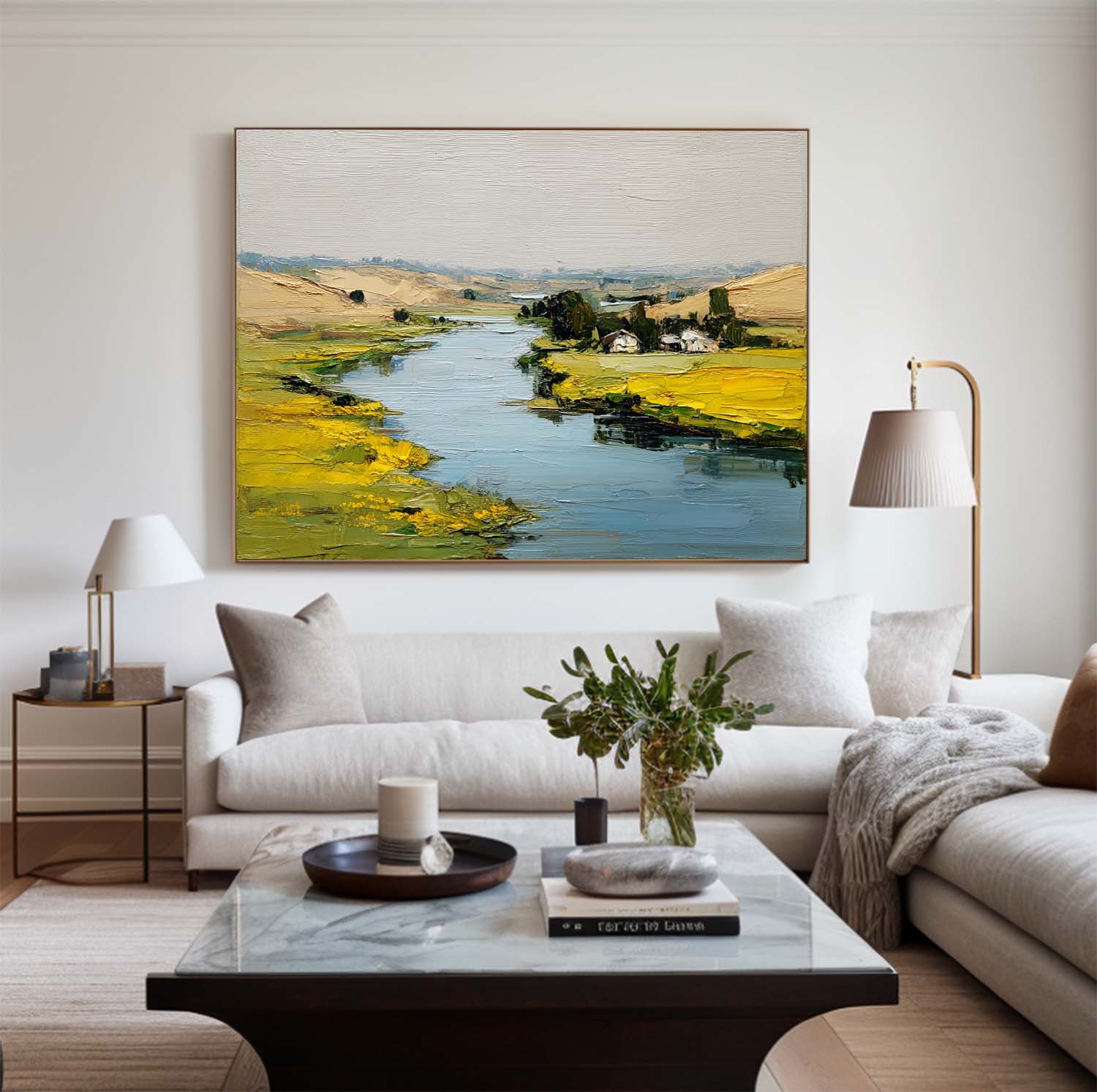 Modern Abstract Painting ABAH188 - Neutralighting