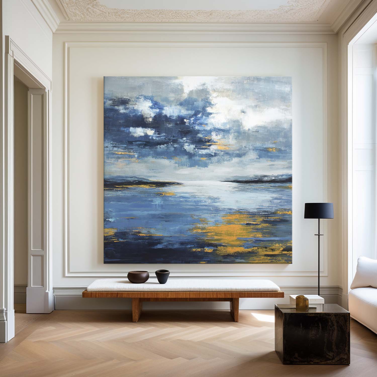 Abstract Seascape Oil Painting