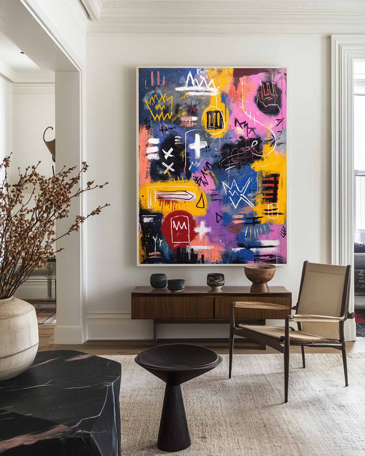 Modern Graffiti Painting ABAV598 - Neutralighting