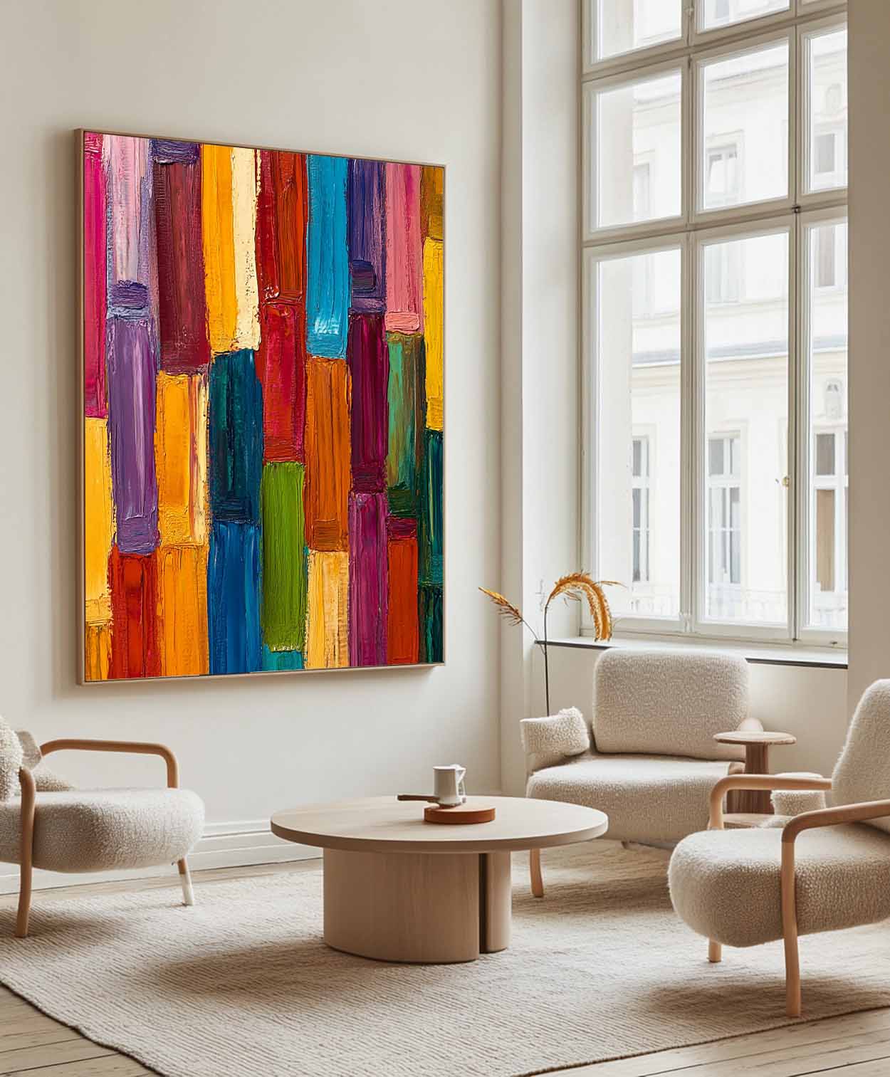 Modern Abstract Painting ABAV590 - Neutralighting