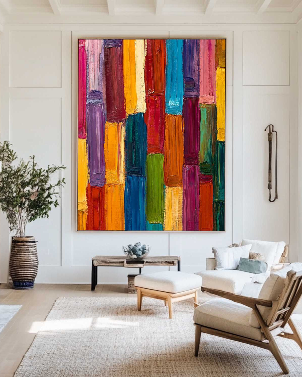 Modern Abstract Painting ABAV590 - Neutralighting
