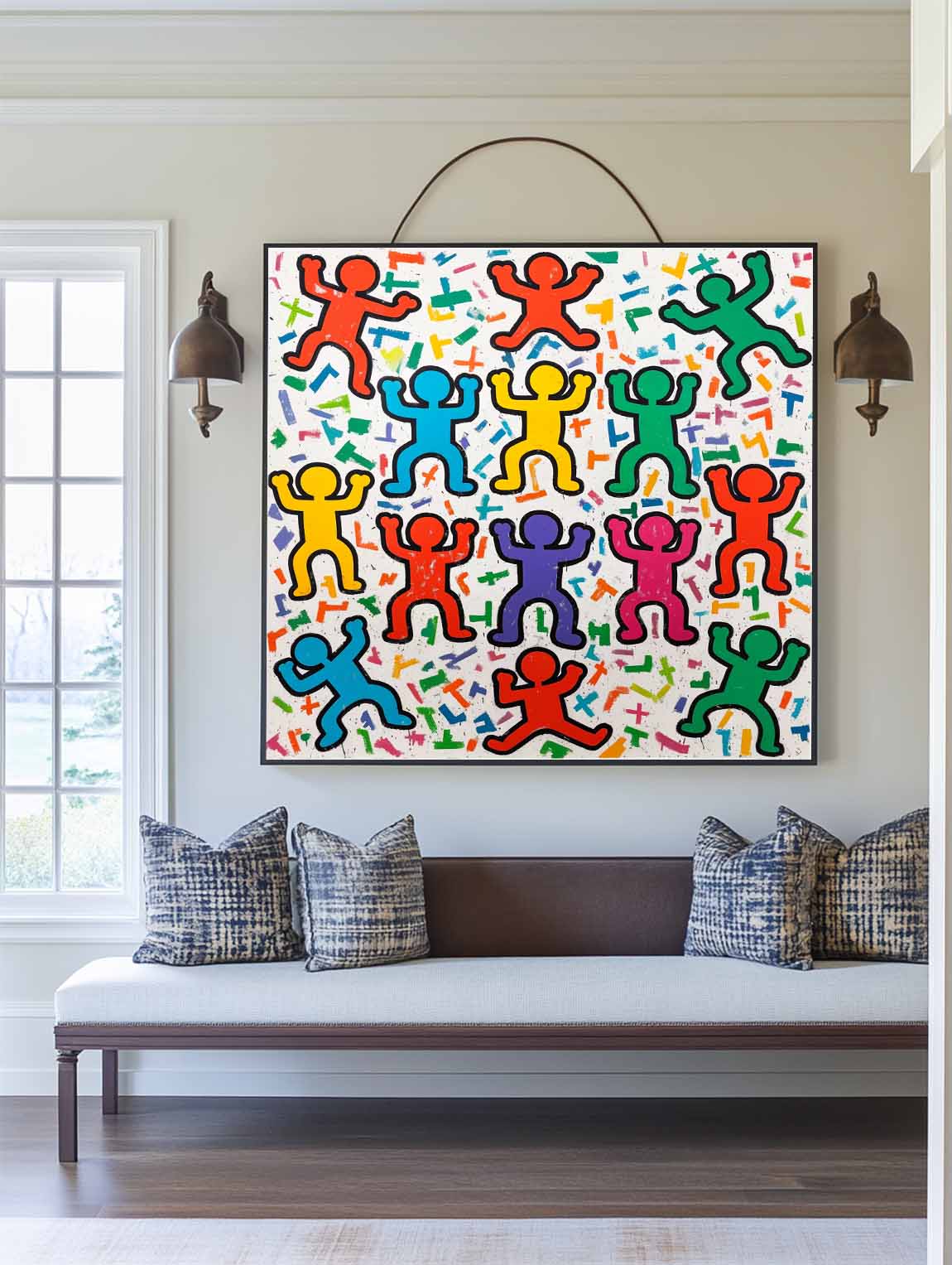 Modern Abstract Painting ABAS265 - Neutralighting
