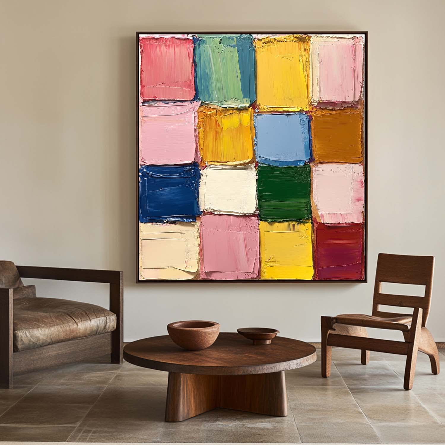 Modern Abstract Painting ABAS259 - Neutralighting