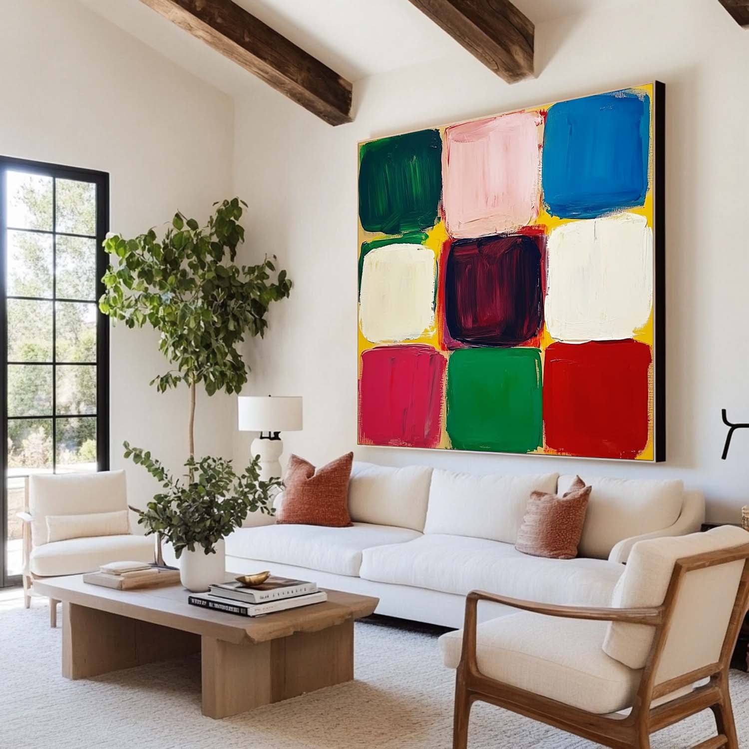 Modern Abstract Painting ABAS263 - Neutralighting