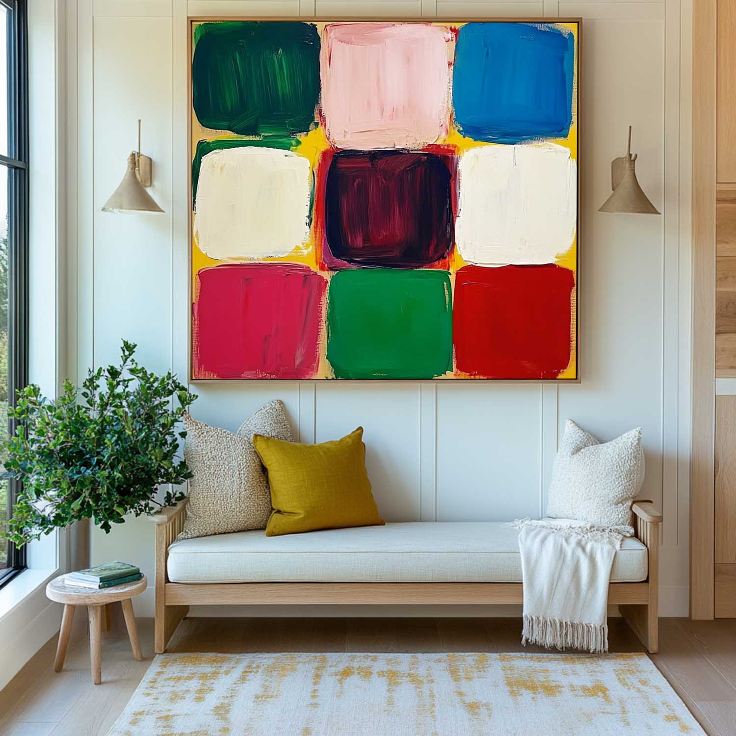 Modern Abstract Painting ABAS263 - Neutralighting