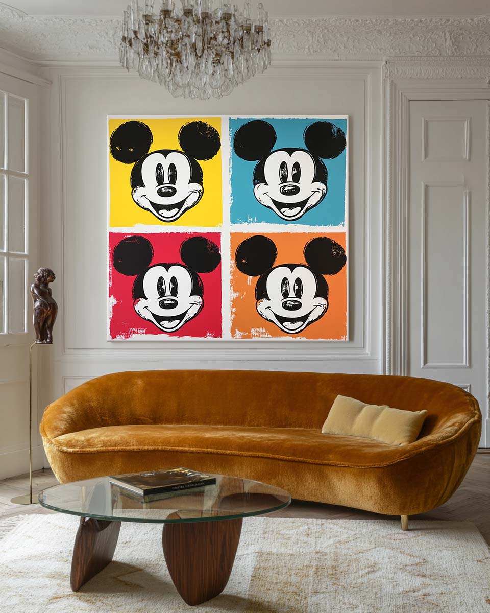 Modern Pop Painting ABAS266 - Neutralighting
