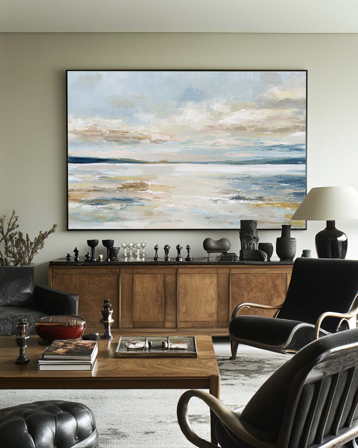Modern Abstract Painting ABAH198 - Neutralighting