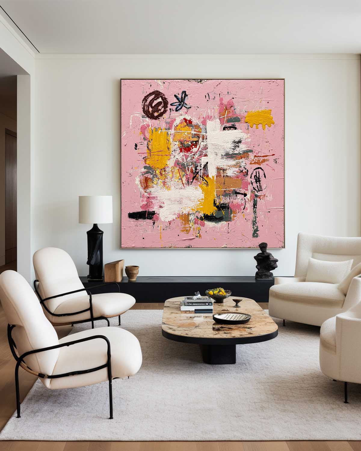 Modern Abstract Painting ABAS291 - Neutralighting