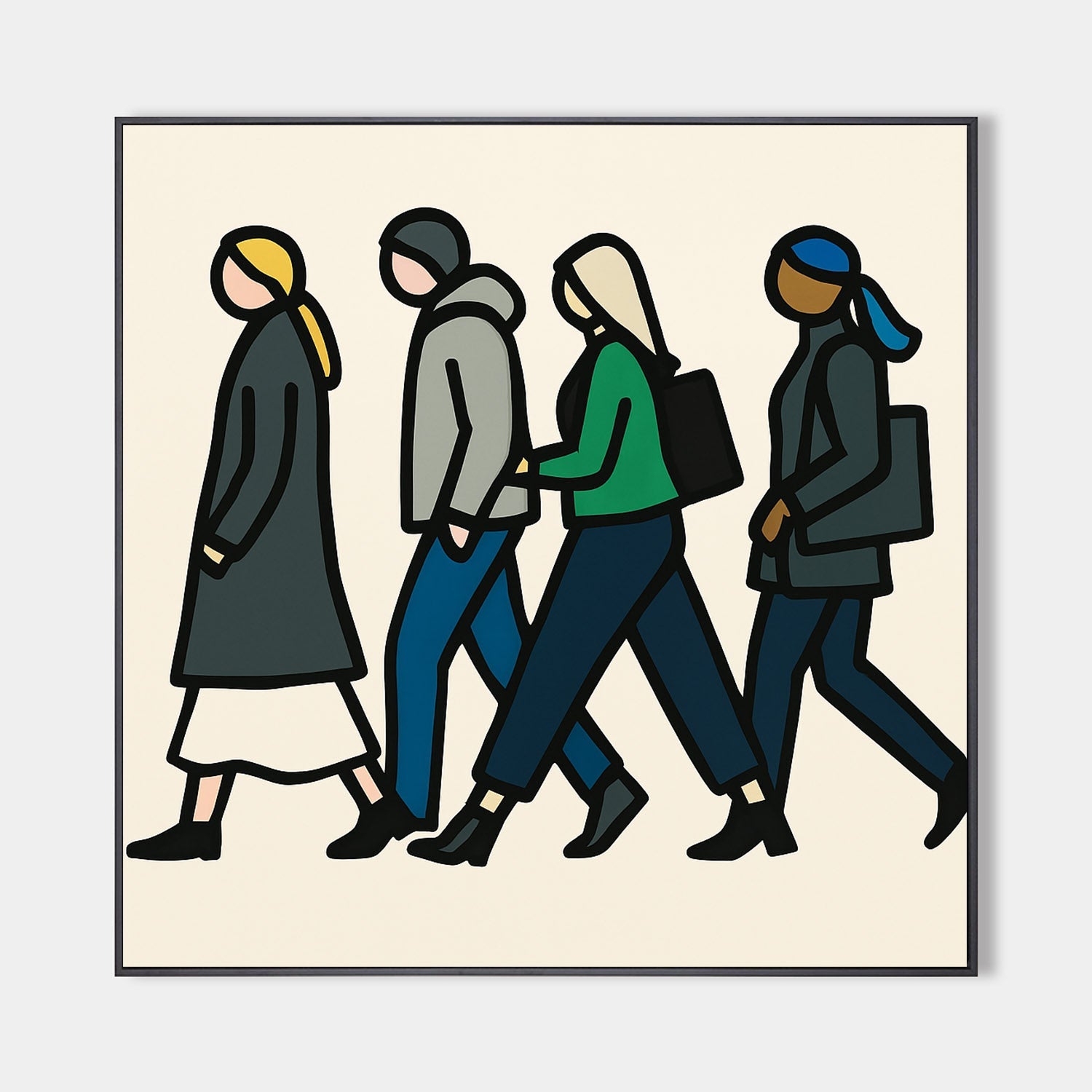 Modern Pop Painting ABAS295 - Neutralighting