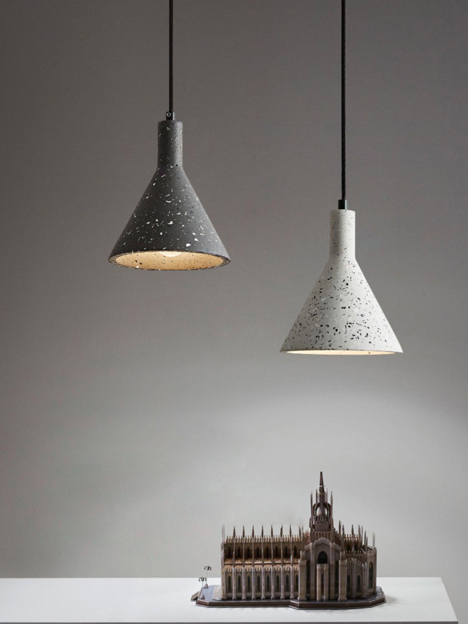 Aurshaor Minimalist Cement Pendant Light - Neutralighting