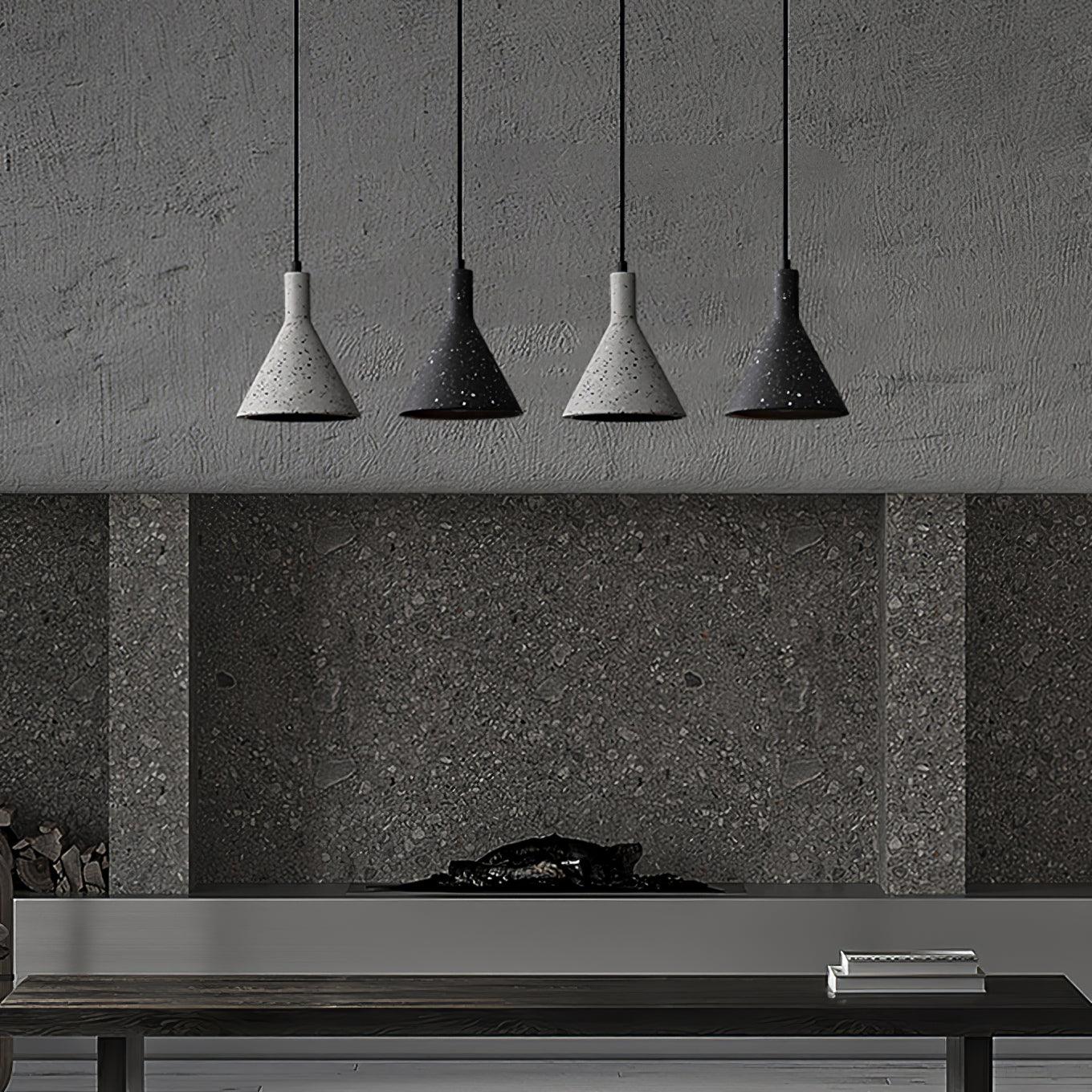 Aurshaor Minimalist Cement Pendant Light - Neutralighting