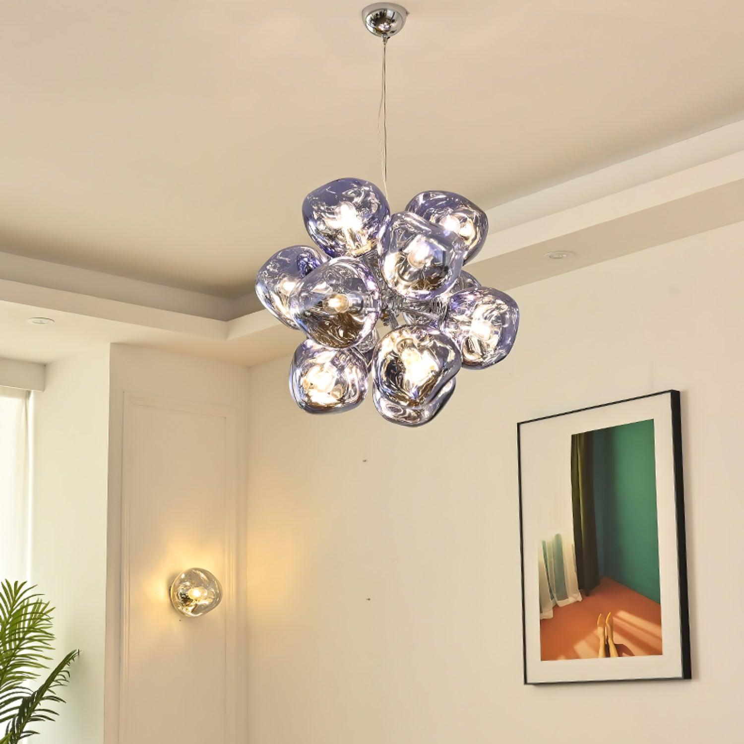Esola Cluster Glass Pendant Light - Neutralighting