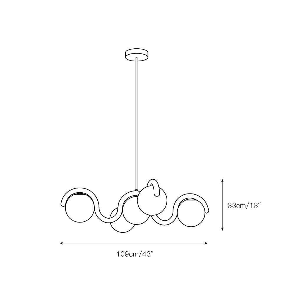 Uveta Chandelier Muti-layer