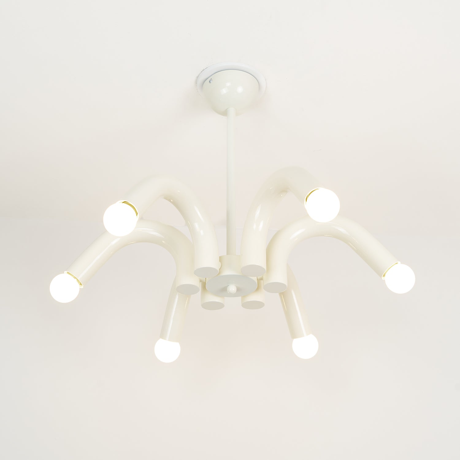 Fivelle Modern Cream Multi-Arm Chandelier - Neutralighting