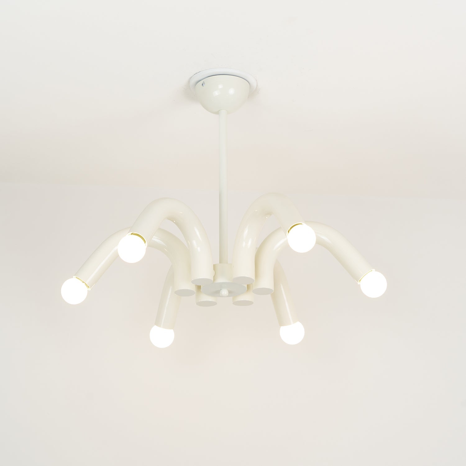 Fivelle Modern Cream Multi-Arm Chandelier - Neutralighting