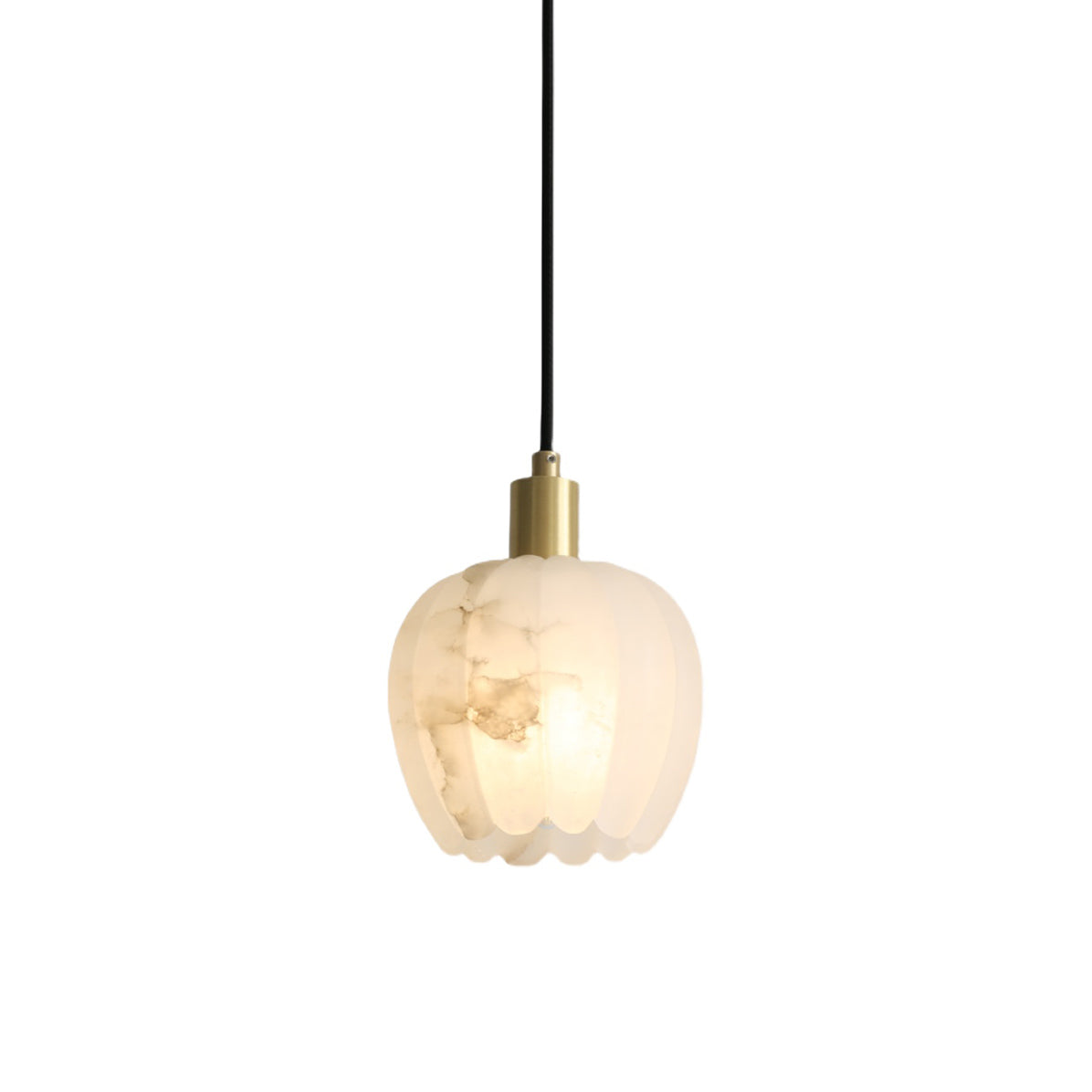 Ritta Pendant Light Flower-shaped Alabaster - Neutralighting