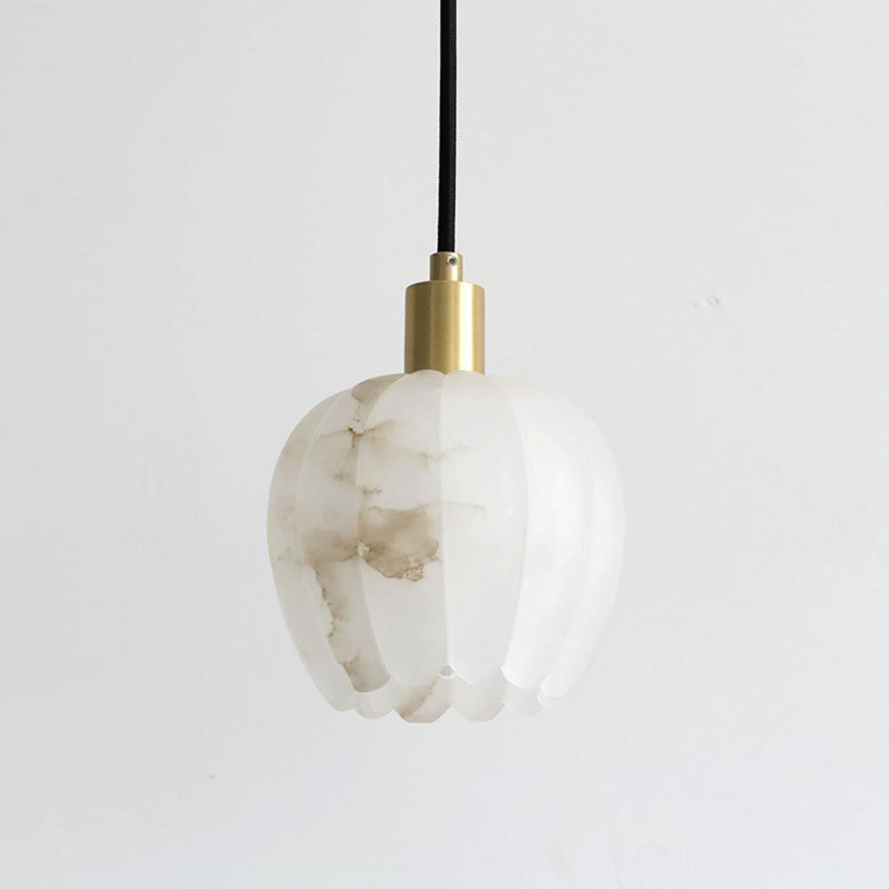 Ritta Pendant Light Flower-shaped Alabaster - Neutralighting