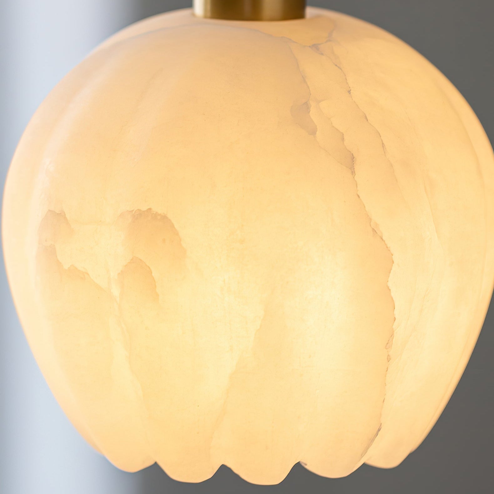 Ritta Pendant Light Flower-shaped Alabaster - Neutralighting