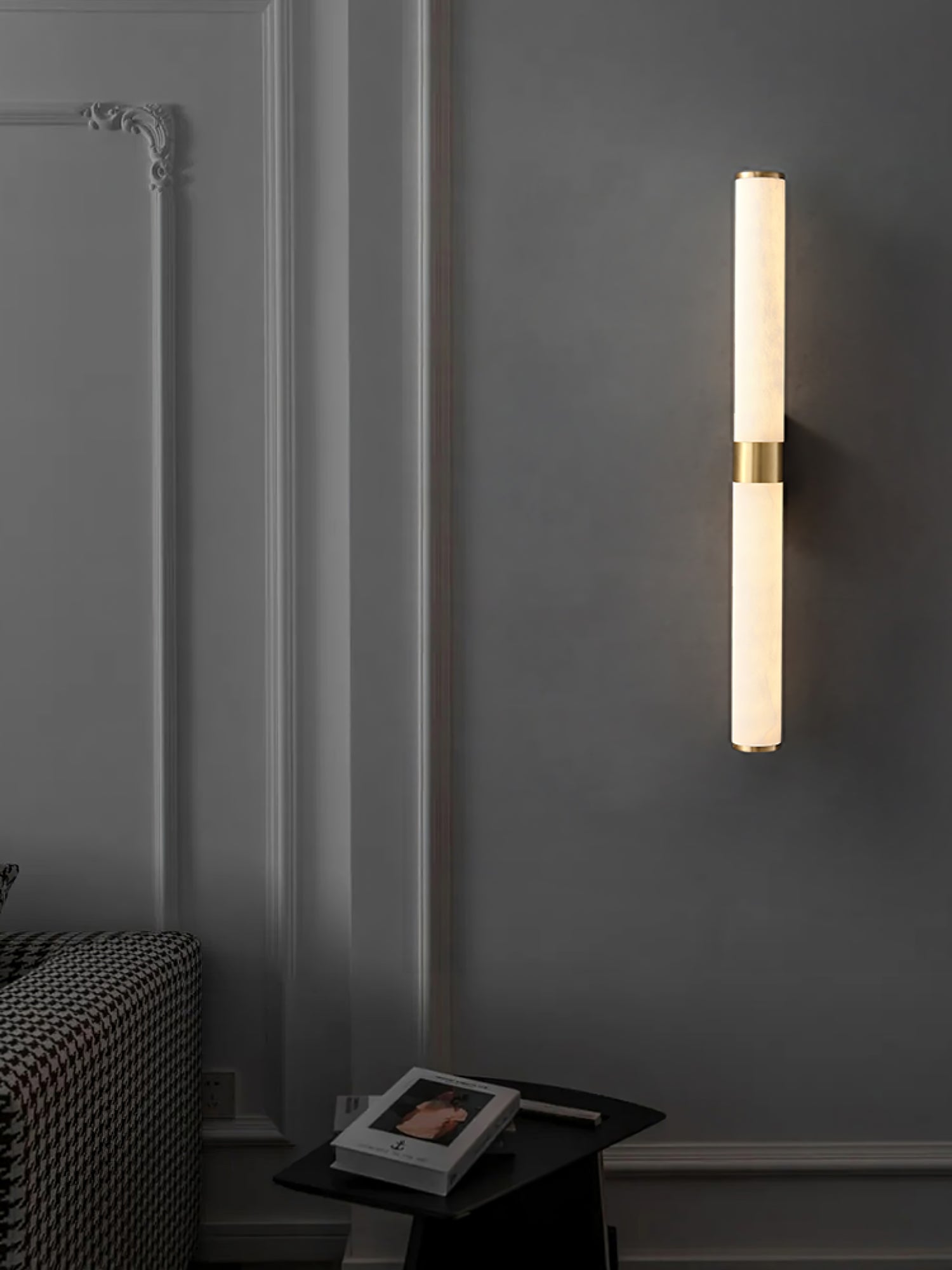 Olmirira Minimalist Alabaster Wall Lamp - Neutralighting