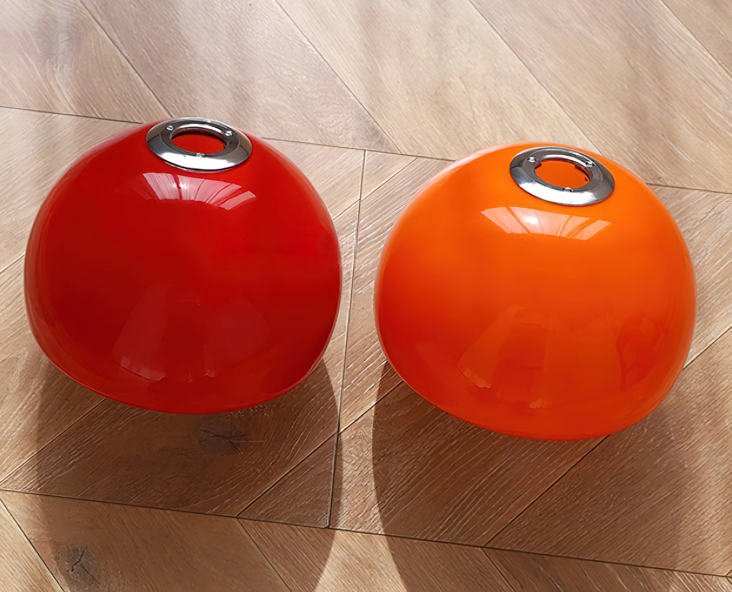 Pendant Light Glass Globe Retro Modern Style Colorful Soft Illumination - Neutralighting