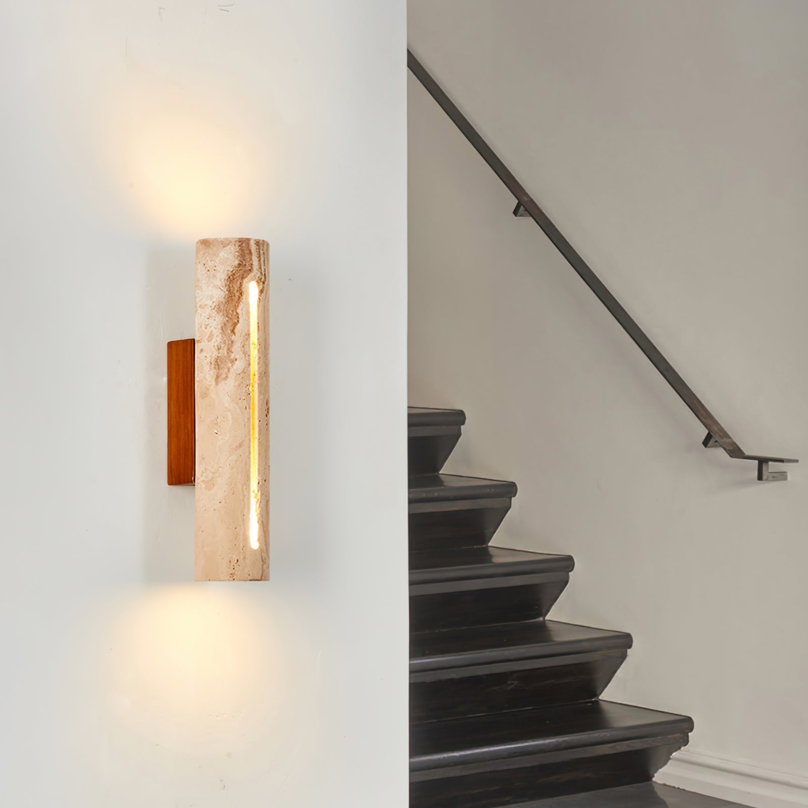 Nissa Travertine Wall Light - Neutralighting