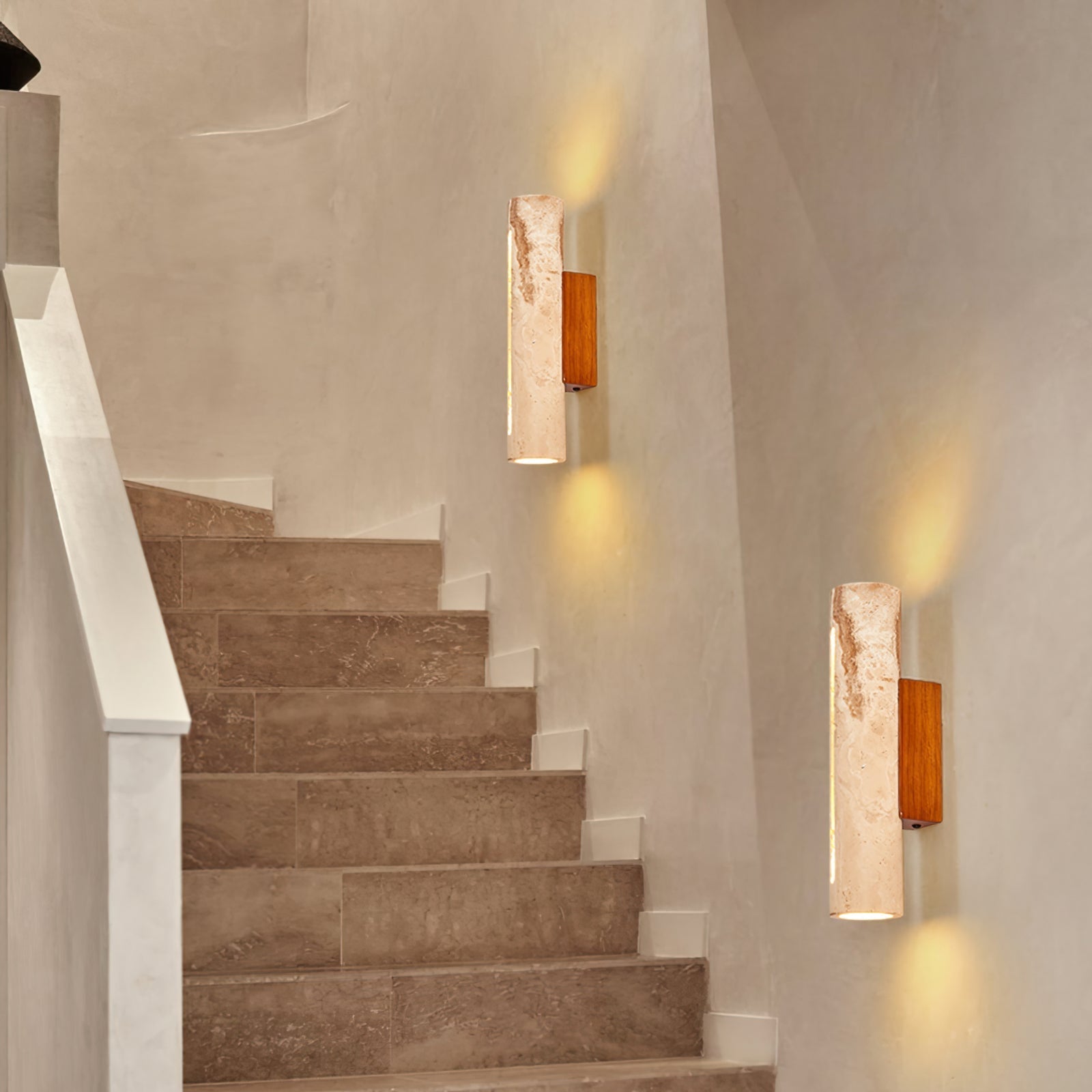 Nissa Travertine Wall Light - Neutralighting