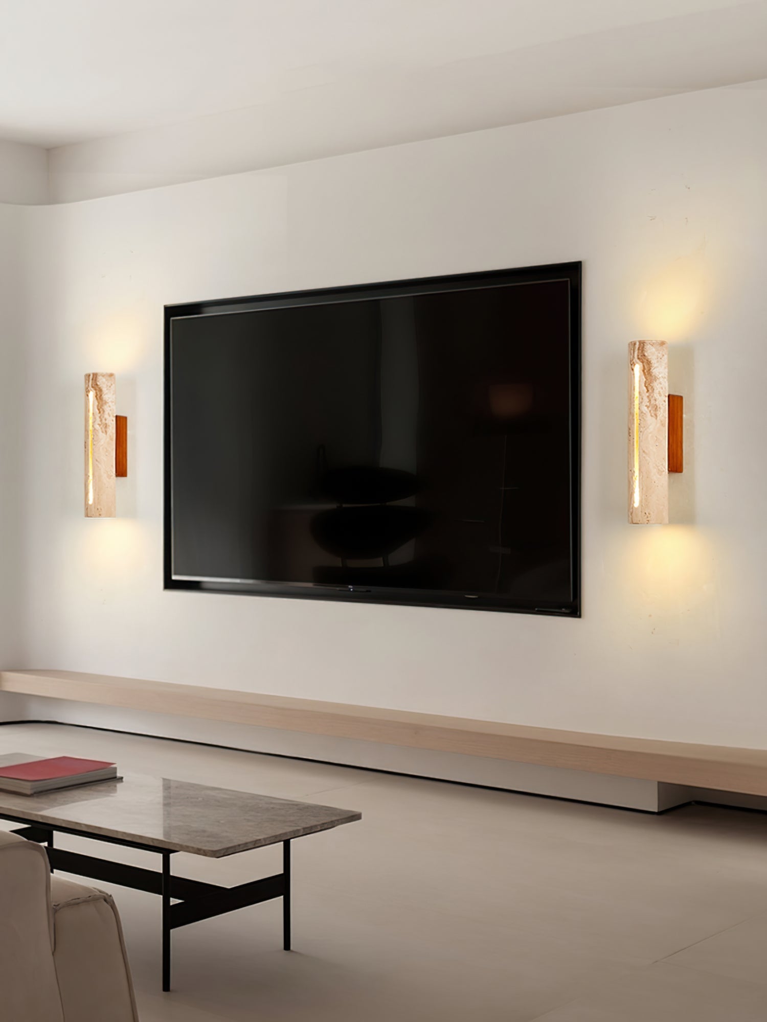 Nissa Travertine Wall Light - Neutralighting