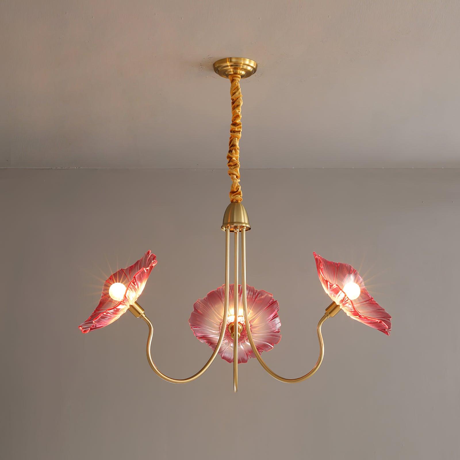 Calia Glass Chandelier - Neutralighting