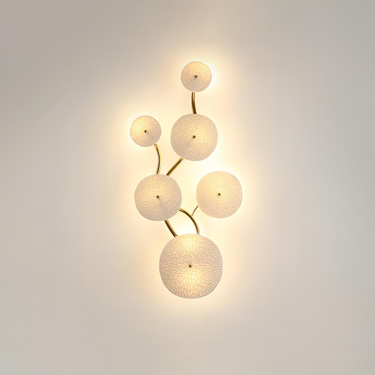 Kaivo Lotus Petal Wall Lamp - Neutralighting
