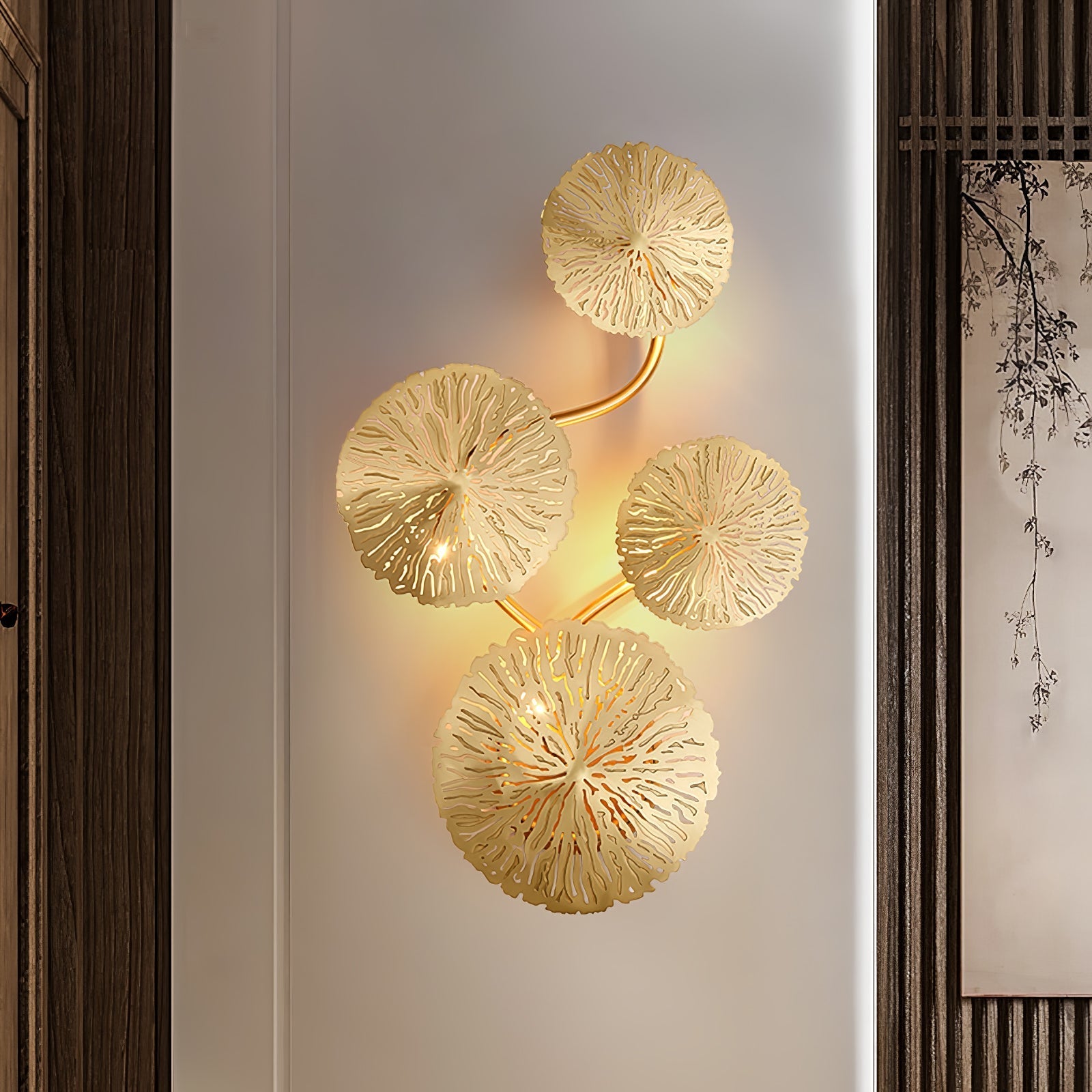 Veya Lotus Leaf Wall Sconce - Neutralighting