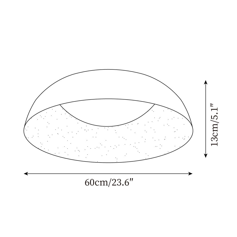 Serava Ceiling Light Floral patterns - Neutralighting